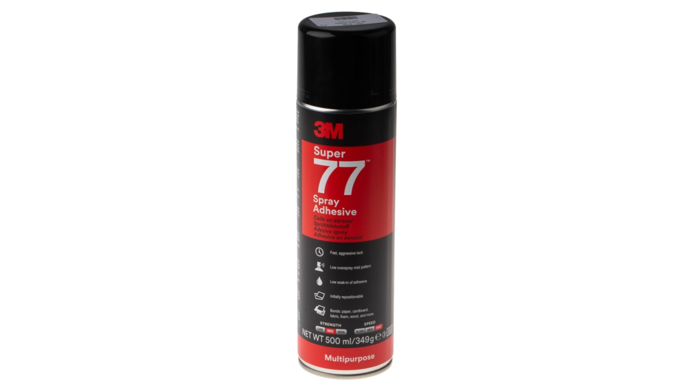 3M Super 77 Aerosol Adhesive, 500 ml