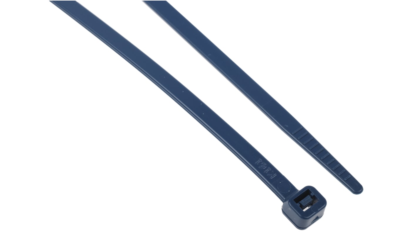 Brida RS PRO de Nylon magnético detectable Azul, 400mm x 4,6 mm, Detectable por detector de metal