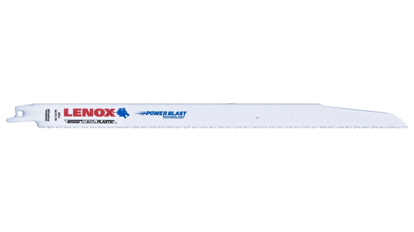 Lenox レシプロソー替刃, カット長さ305mm, 10/14歯, 20583110R | RS Lenox レシプロソー替刃, カット長さ305mm, 10/14歯, 20583110R | RS