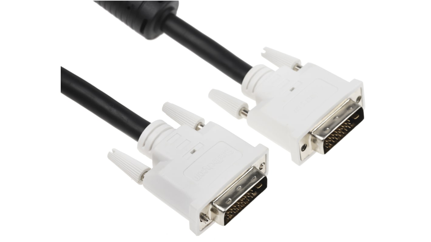 StarTech.com DVI-Kabel A DVI-D Dual Link - Stecker B DVI-D Dual Link - Stecker, 10m PVC Schwarz