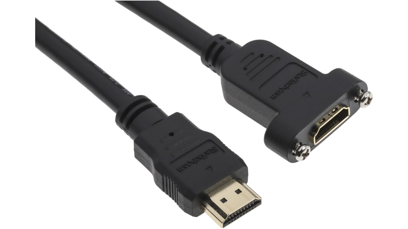 StarTech.com HDMI 1.4, 0.9m Female HDMI to Male HDMIHigh Speed 4K @ 30Hz