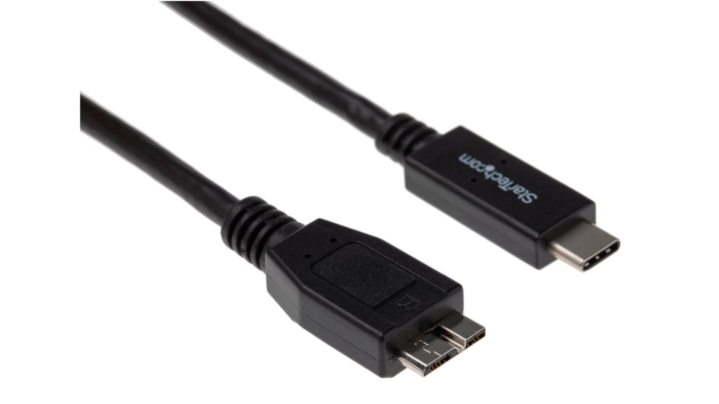 StarTech.com USB-Kabel, USB C / Micro-USB B, 0.5m USB 3.1 Schwarz