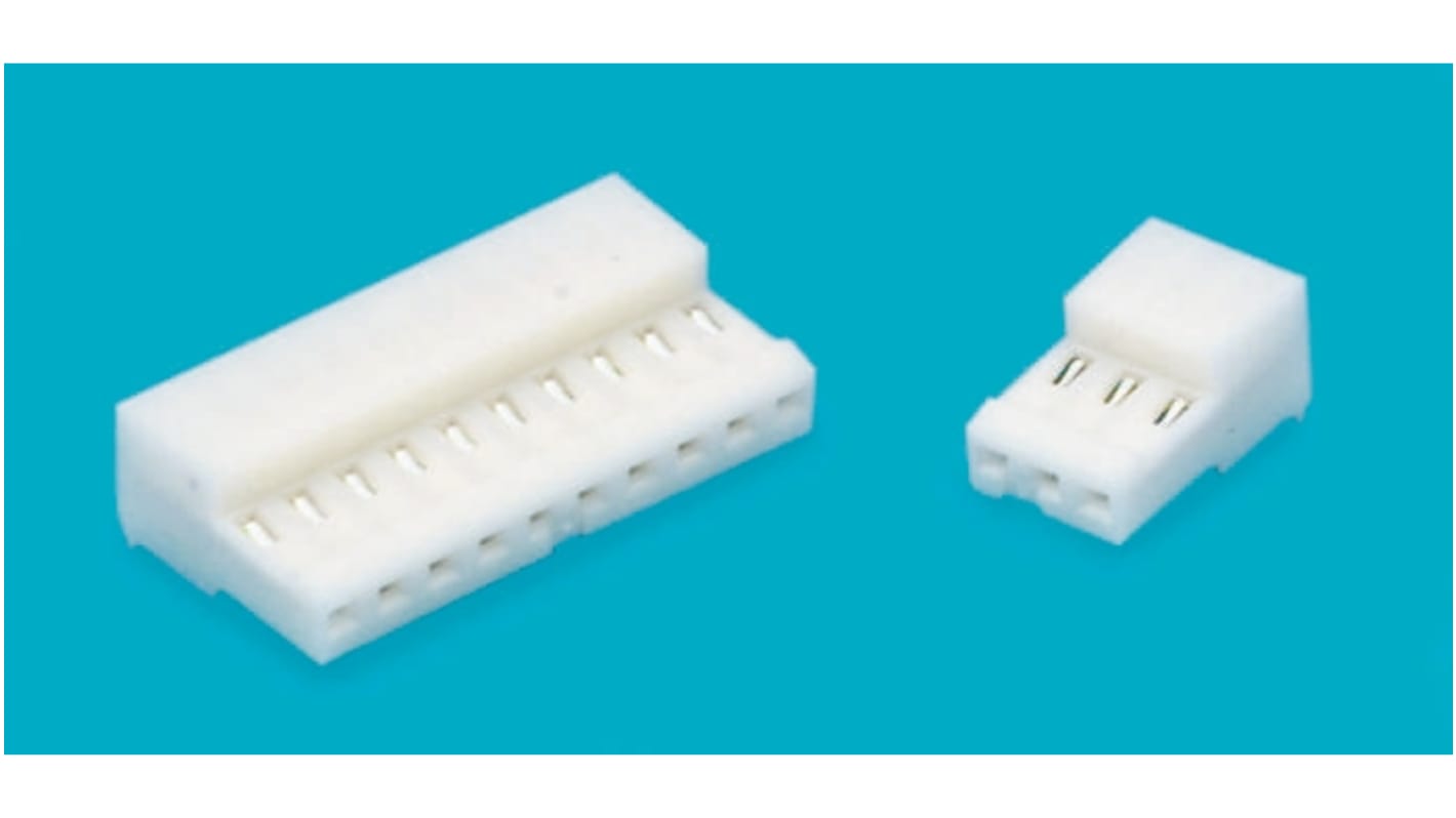 TE Connectivity IDC连接器, 公插, 4p, 3.96mm间距, 电缆安装, IDC端接, 直角, MTA-156系列