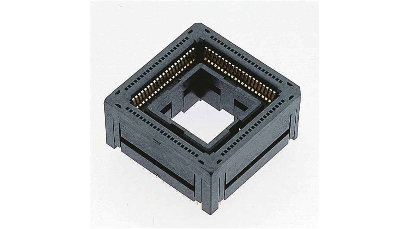 Zócalo PLCC Yamaichi IC120-0684-304, 1.27mm, 68 contactos, Hembra