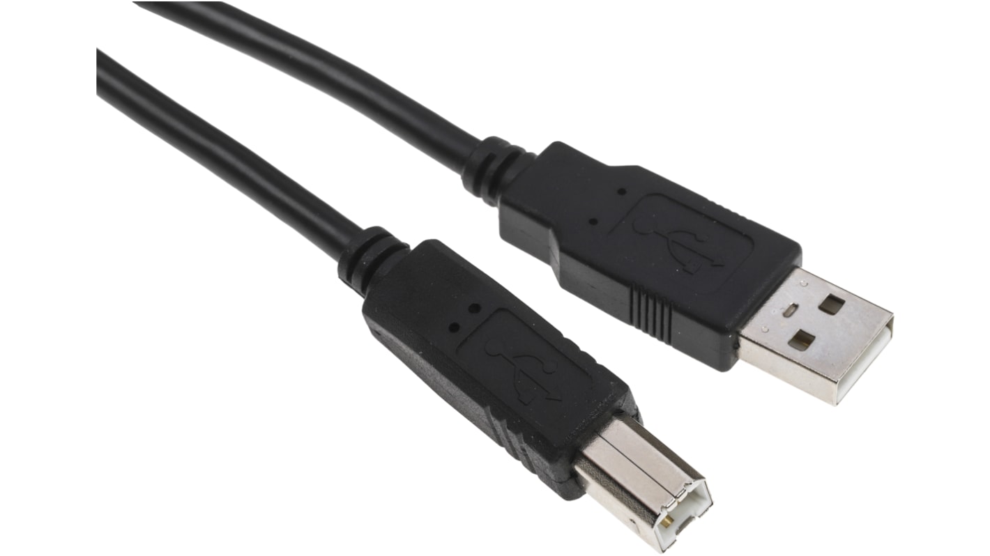 StarTech.com USB-Kabel, USBA / USB B, 2m USB 2.0 Schwarz