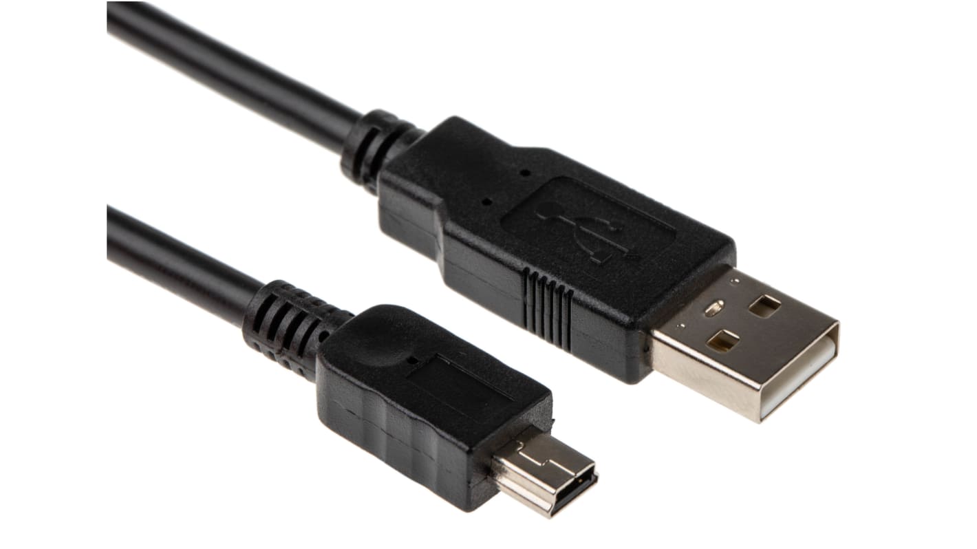 Cavo USB StarTech.com USB A/Mini USB B, L. 1m, col. Nero