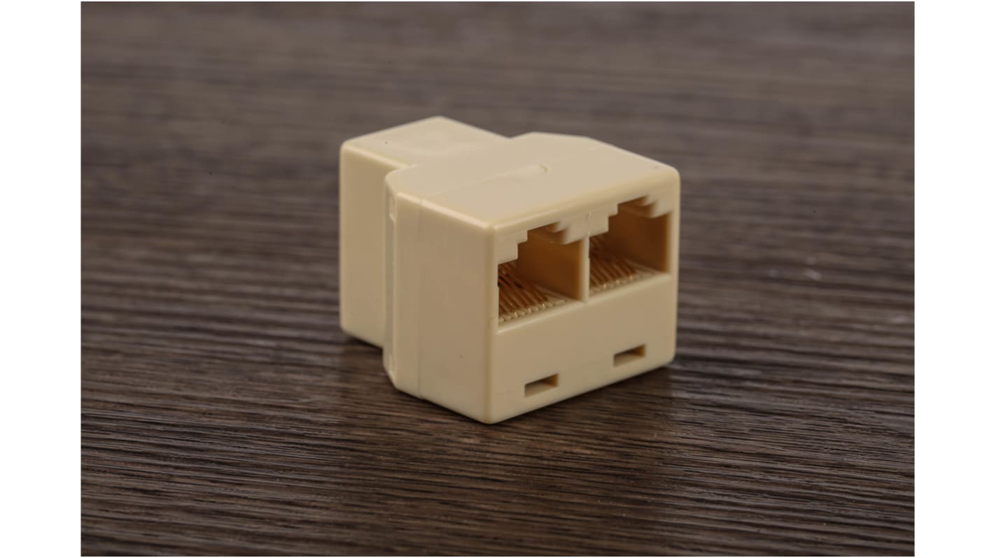 Adaptateur RJ45 RS PRO, 2 ports