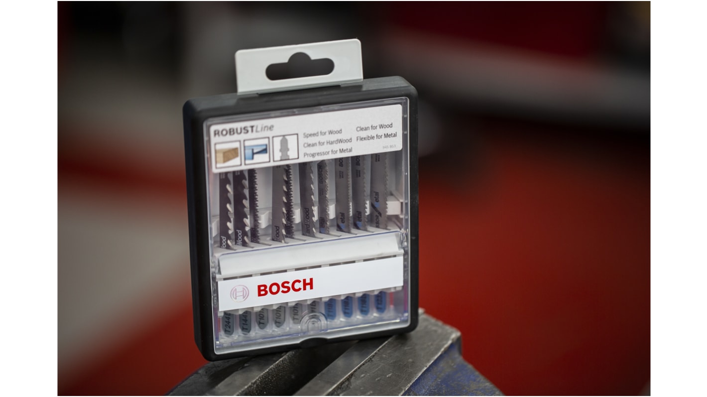 Bosch Metal, Wood Jigsaw Blade, Pack of 10