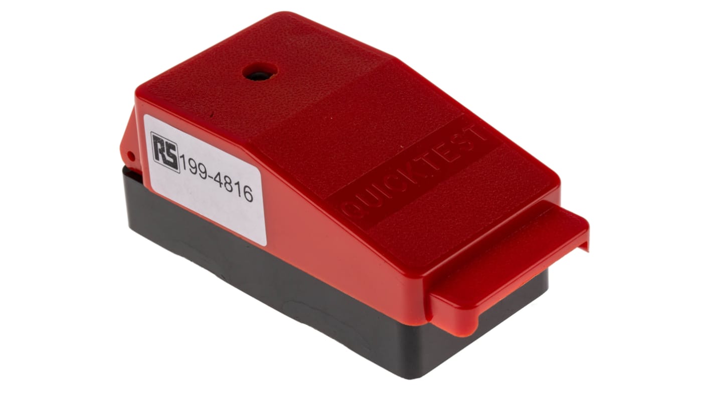 Złącze probiercze Montaż powierzchniowy 250 V ac, 24 V dc Pokrywa