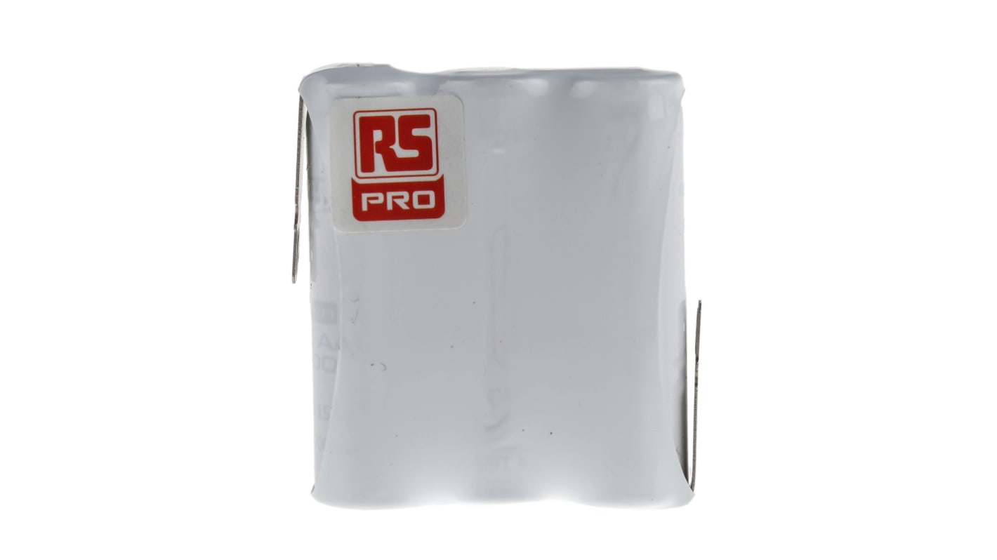 RS PRO NiCd AA Akkupack, 3-Zellen 3.6V / 700mAh, Draht-Anschluss