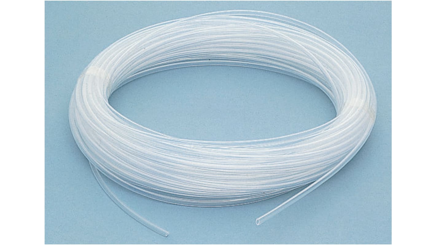 Legris 1025T Flexible Tube, FEP, 10mm ID, 12mm OD, Clear, 25m