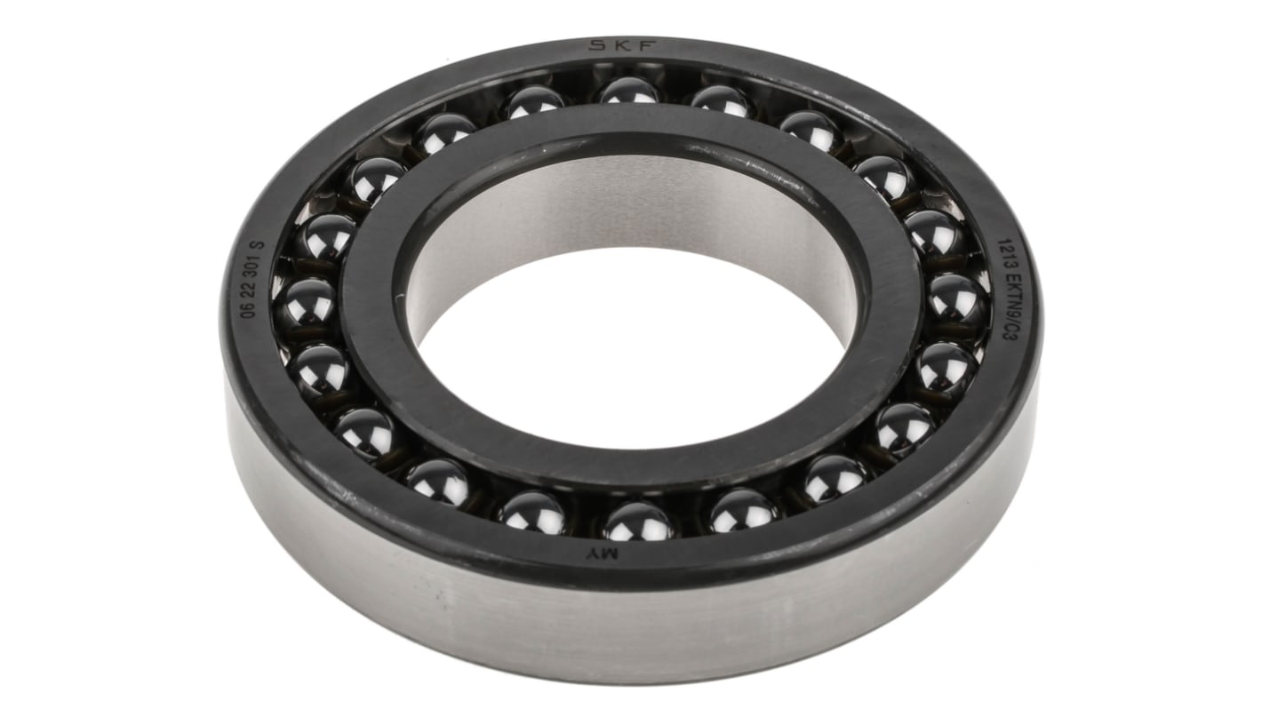 SKF 1213 EKTN9/C3 Self Aligning Ball Bearing- Open Type 65mm I.D, 120mm O.D