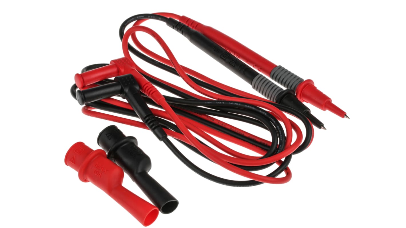 RS PRO Test Lead Kit, CAT III, 10A