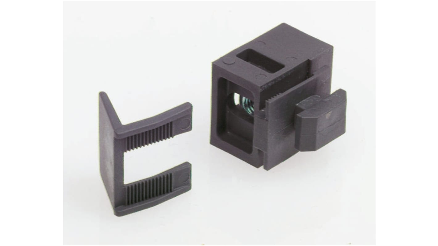 FlexLink 固定和连接元件多块, M6螺纹, 适配7.2mm凹槽, 尼龙制