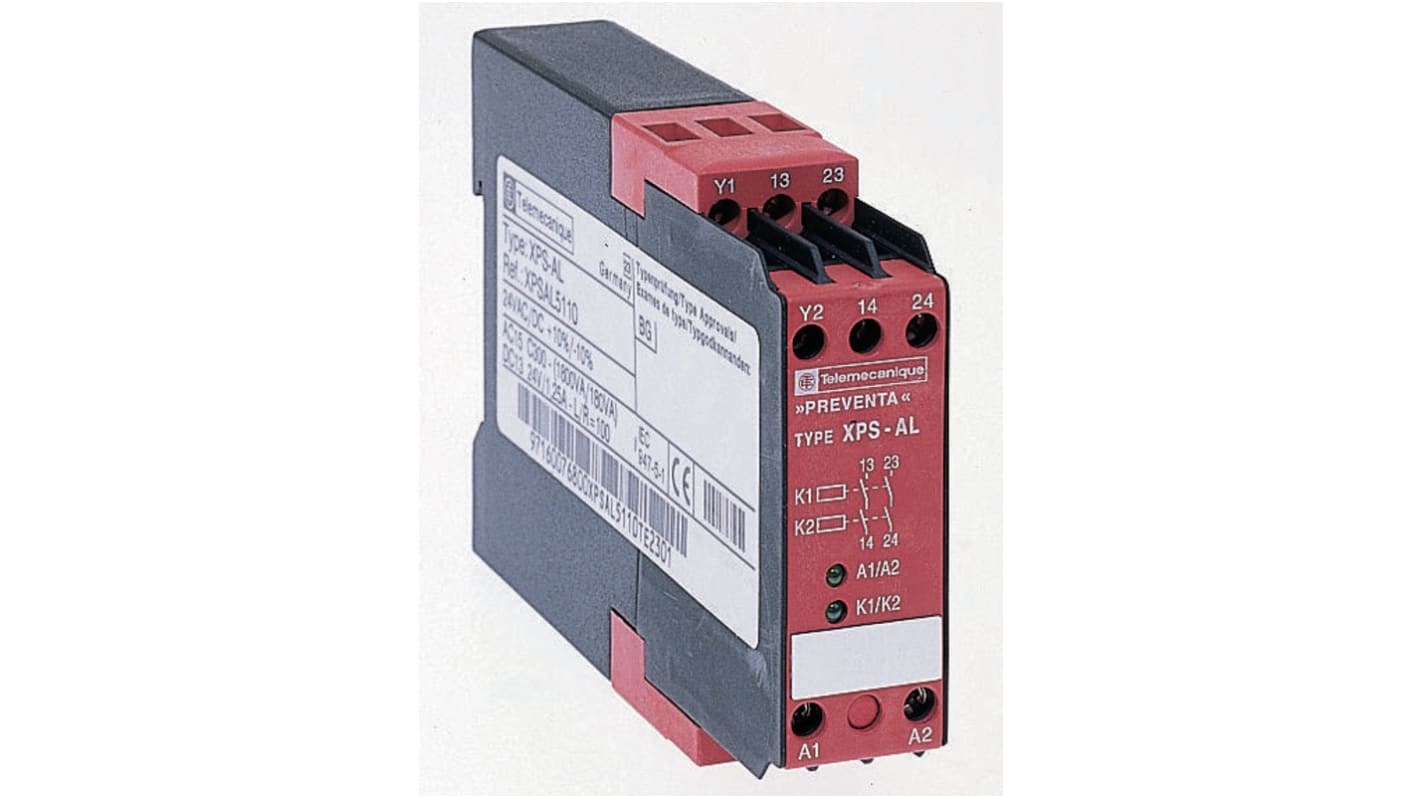 XPS AX cat 3 safety relay,24Vac/dc 3NO