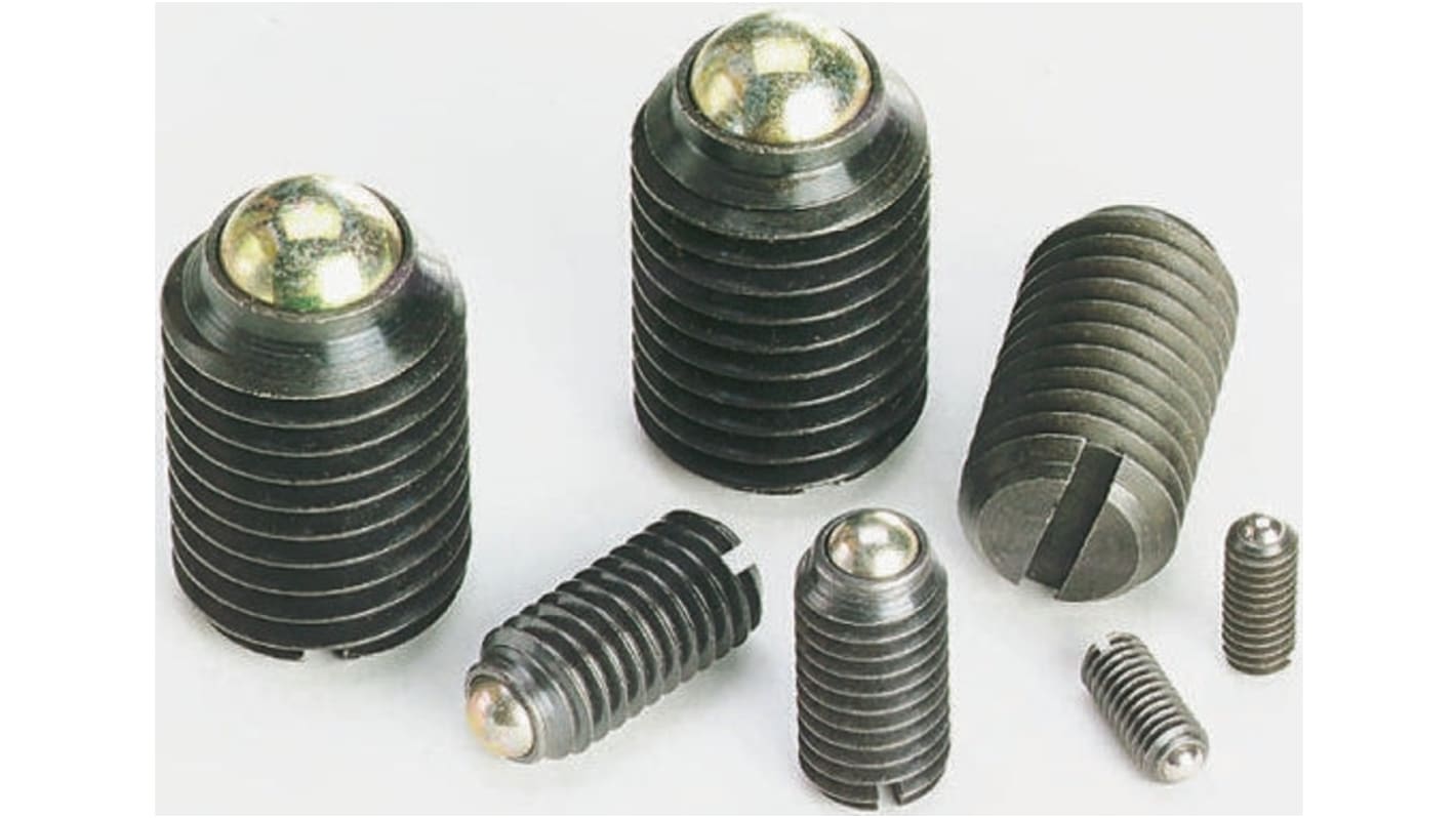 8888 M4 Ball & Spring Plunger, 9.8mm Long RS