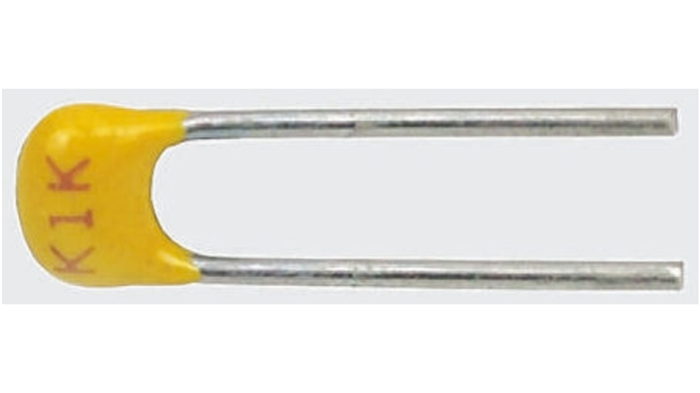 Condensatore ceramico multistrato (MLCC) KEMET Goldmax 300 680nF, ±20%, 50V cc, Su foro