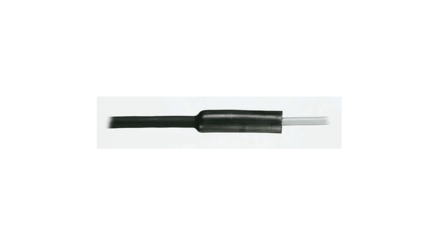 TE Connectivity Halogen Free Heat Shrink Tubing, Black 19mm Sleeve Dia. x 1.2m Length 3:1 Ratio, XFFR Series