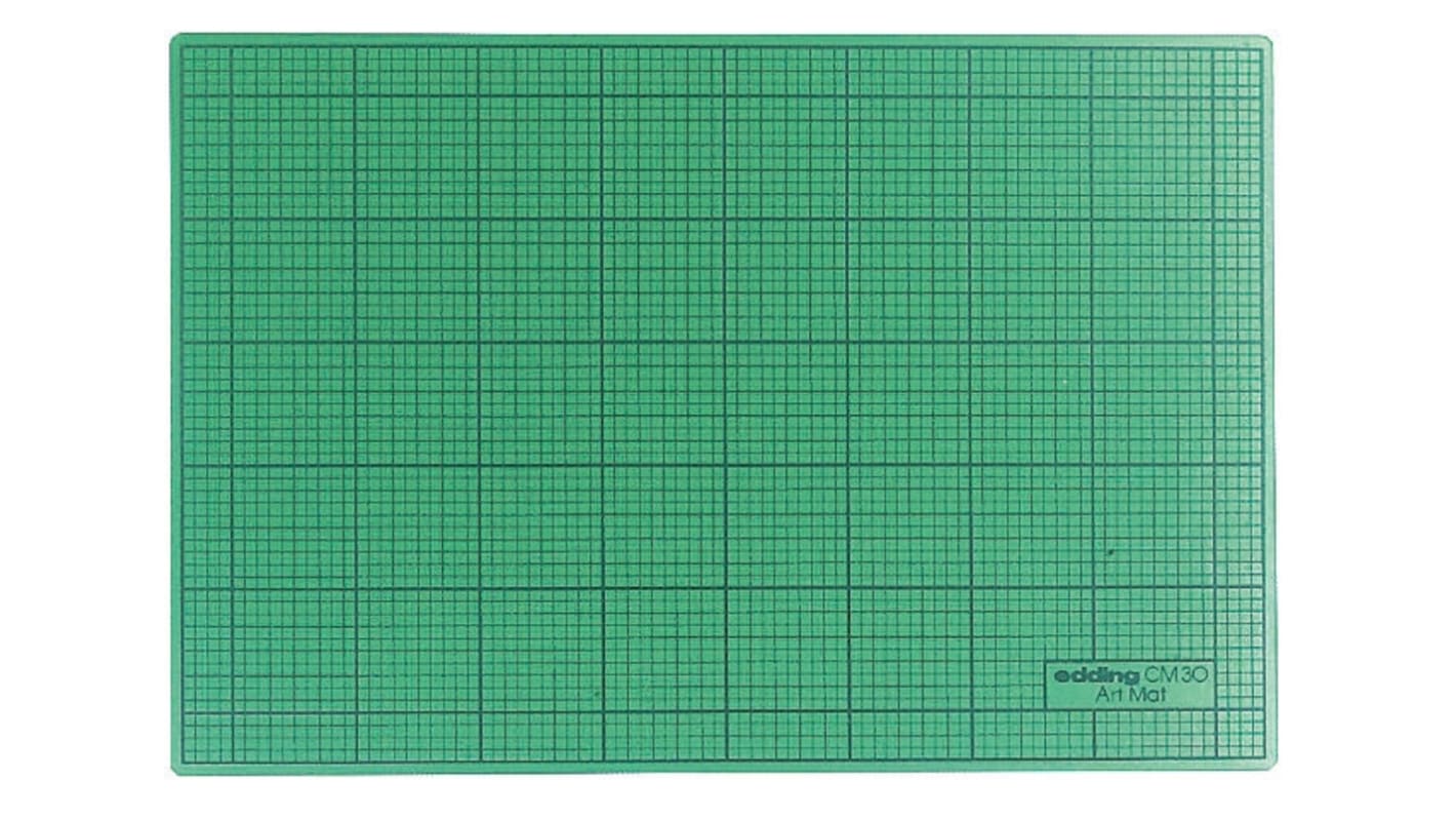 Edding 5mm Green Cutting Mat, L600mm x W450mm