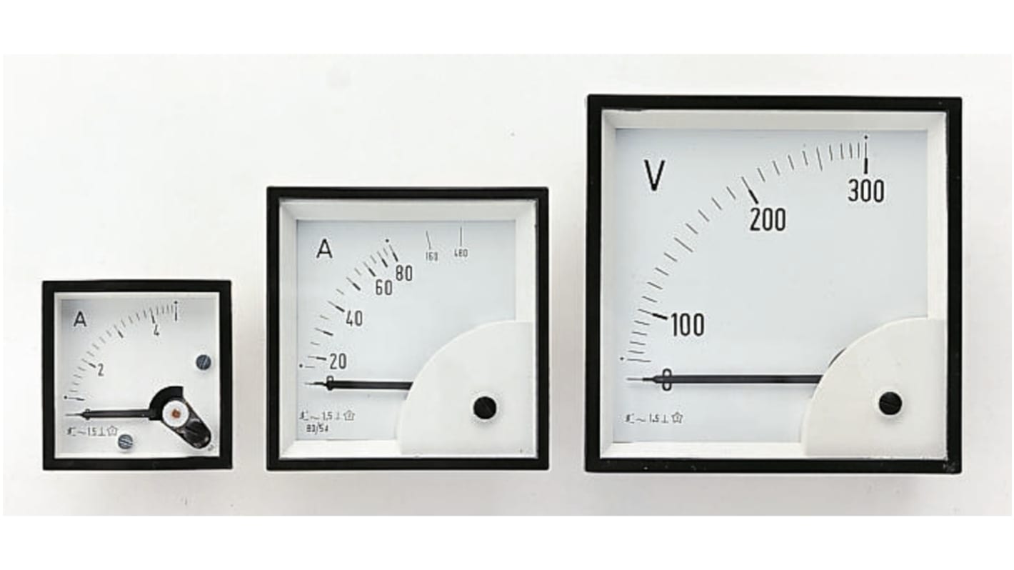 Voltímetro analógico AC HOBUT, dim. 92mm x 92mm