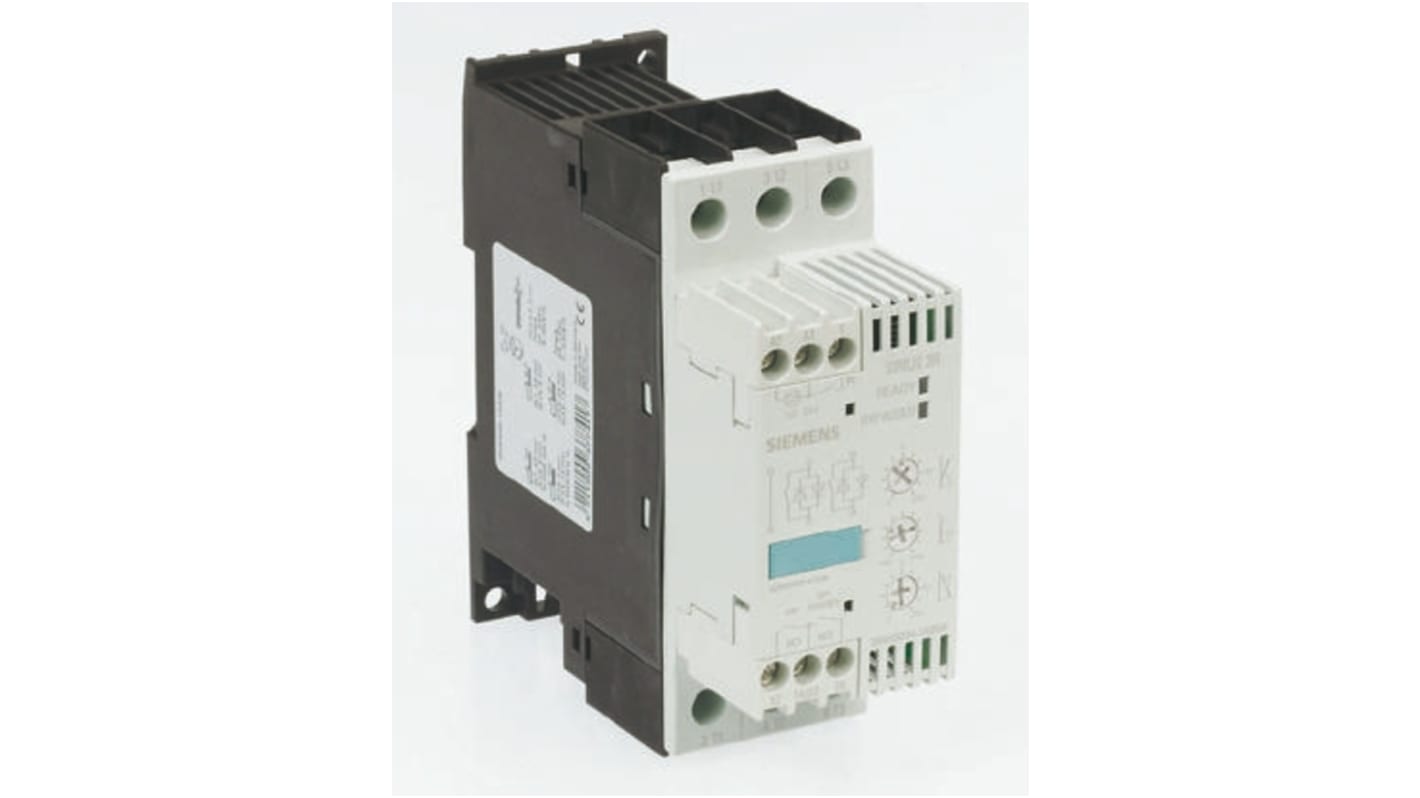 Siemens Sanftstarter, 3-phasig, 4 kW, 9 A, 230 → 400 V, IP20