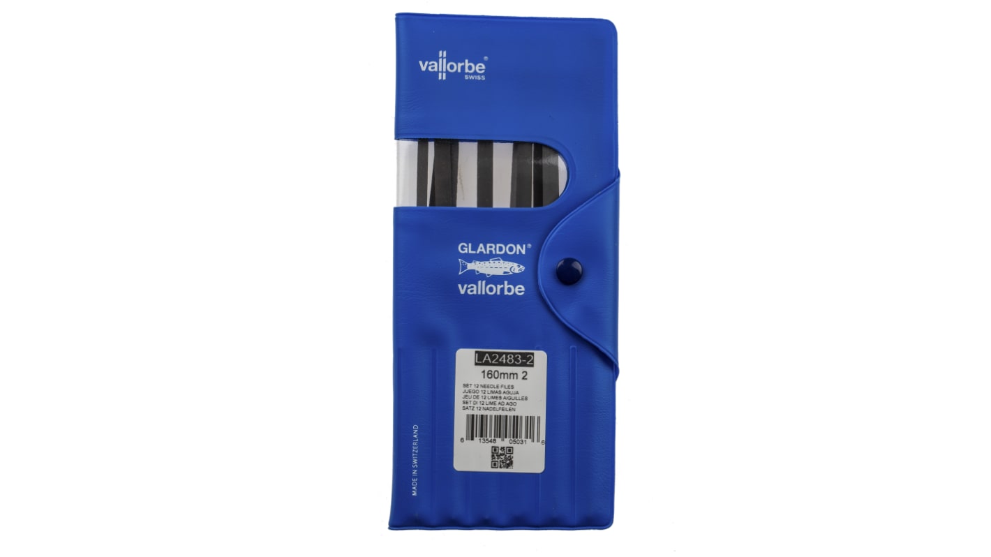 RS PRO 160mm, Second Cut Needle File Set