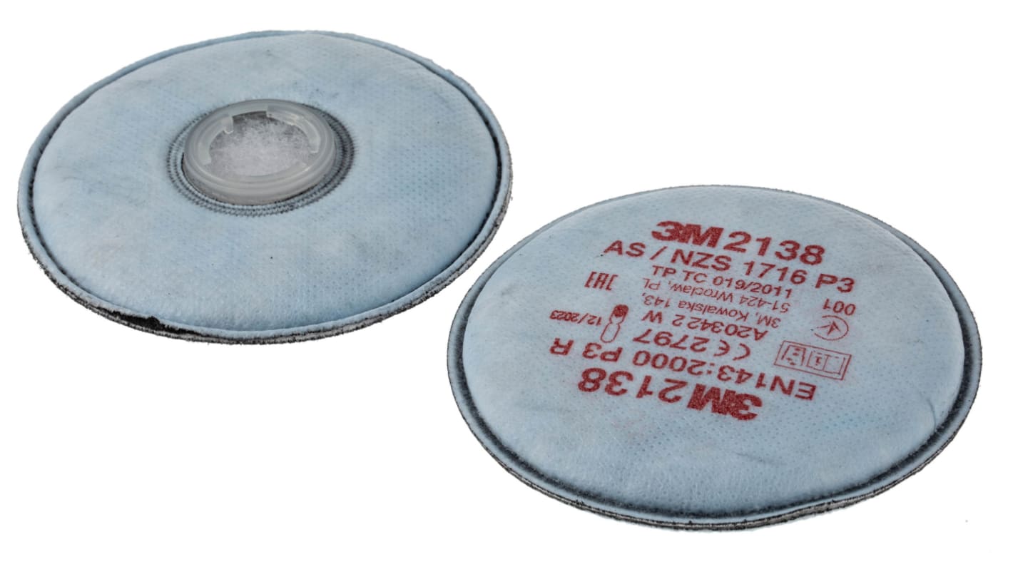 3M 滤毒盒, 过滤灰尘, 用于3M 2000 系列呼吸器