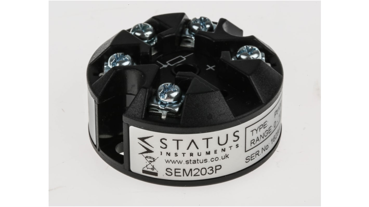 RS PRO Temperatur-Messumformer Ø 43 mm 10 bis 30 V DC für Pt100