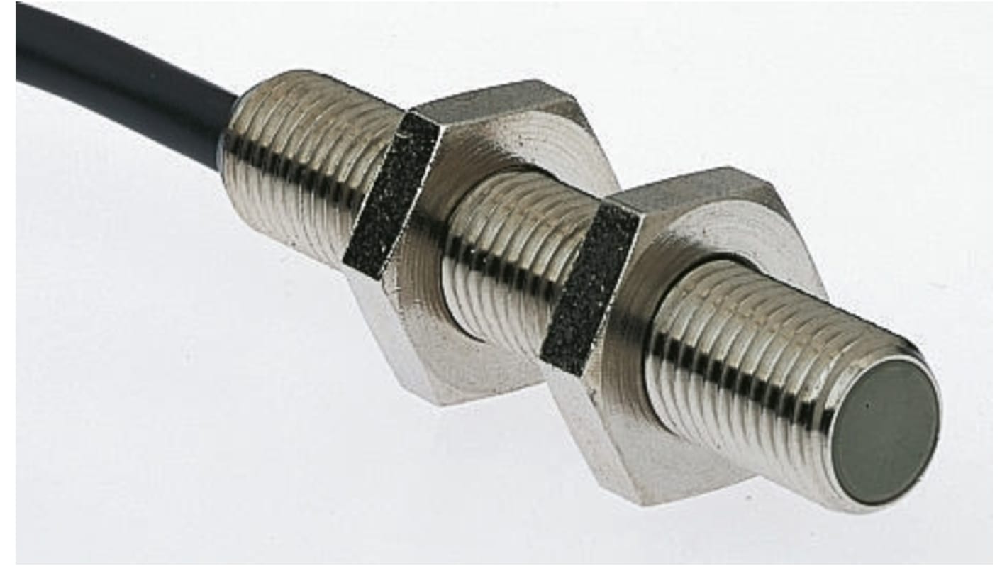 Rs-Online Sensore di prossimità Cilindro filettato Omron M18 rilevamento 8 mm 12 → 24 V c.c