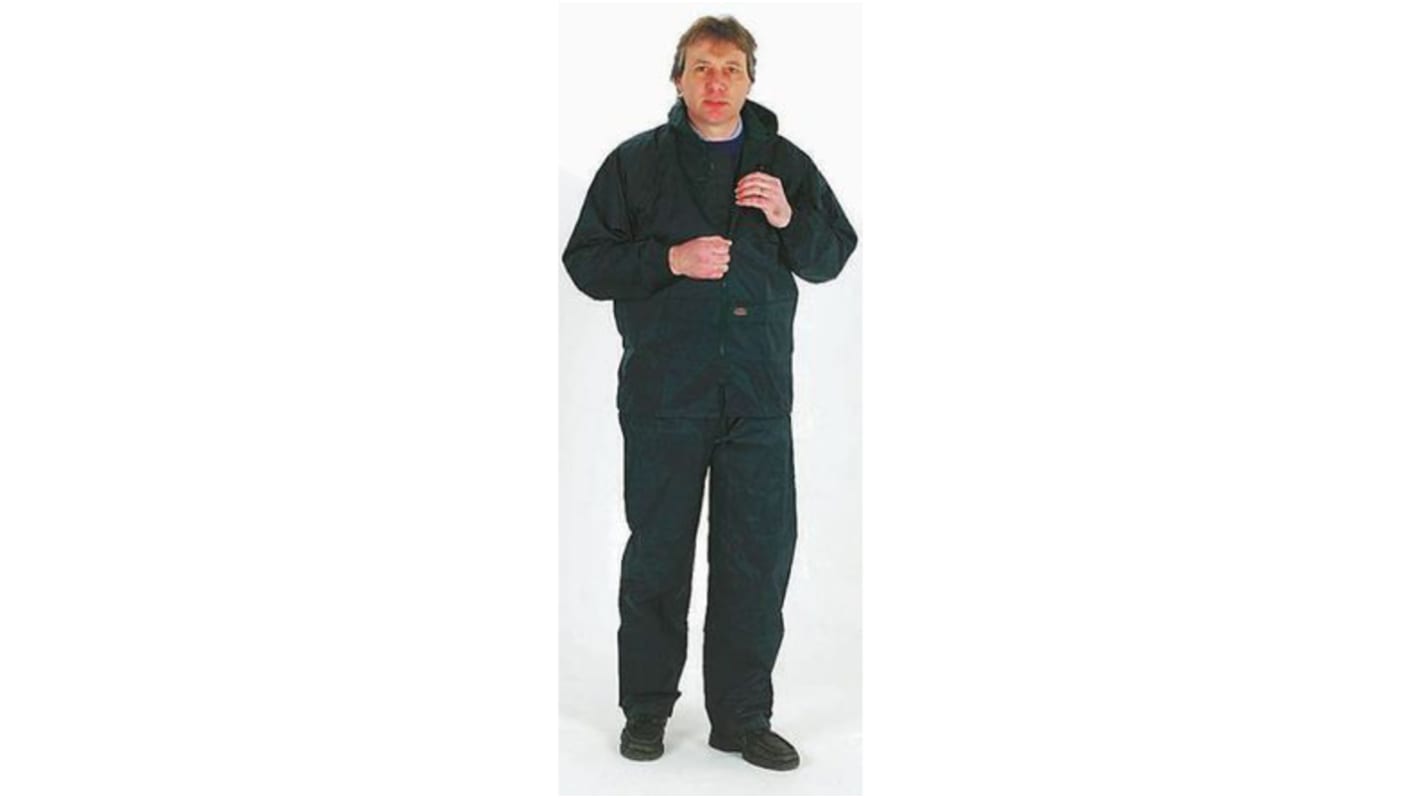 WP10050 NV XL Dickies Navy Men's Polyester Waterproof Jacket and