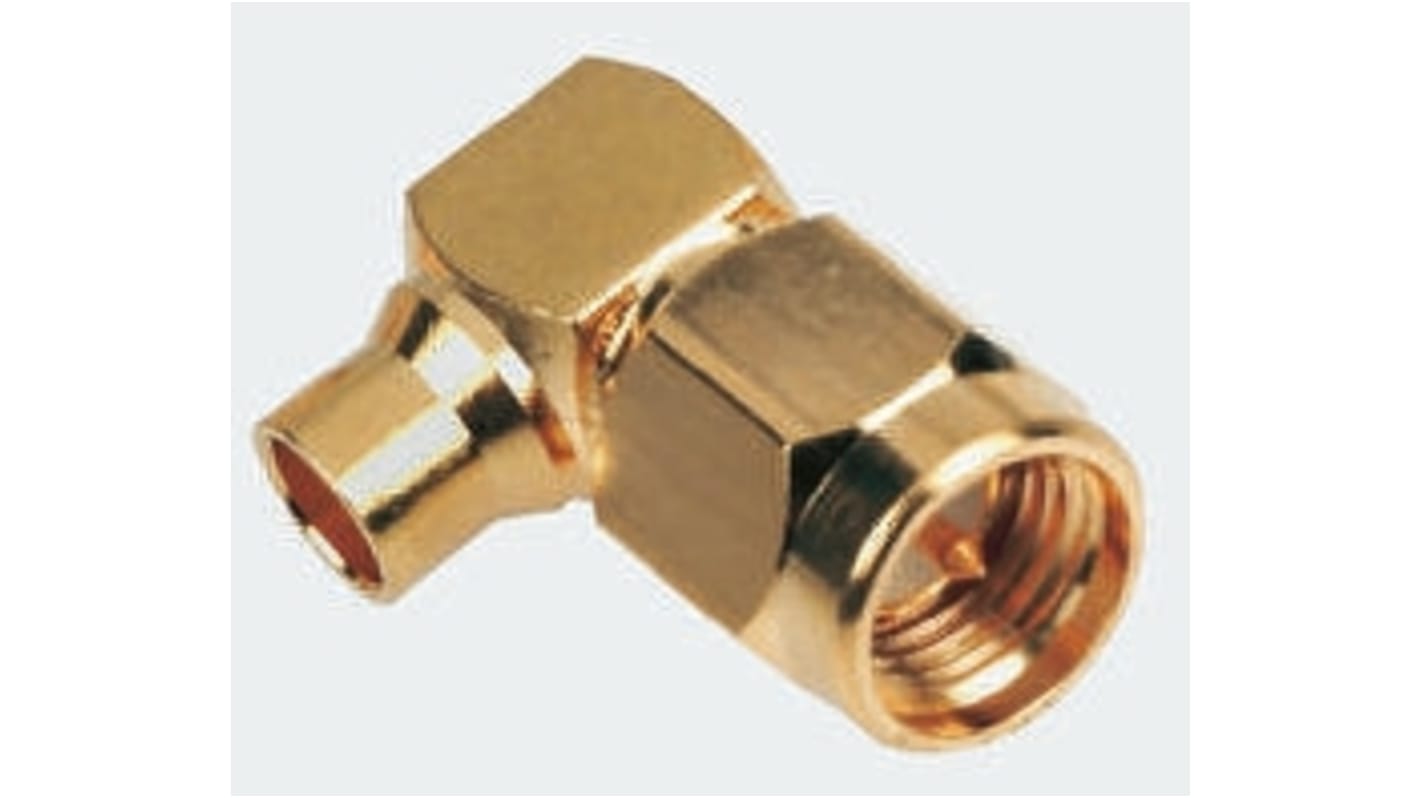 RS PRO, Plug Cable Mount, Solder Termination, Right Angle Body