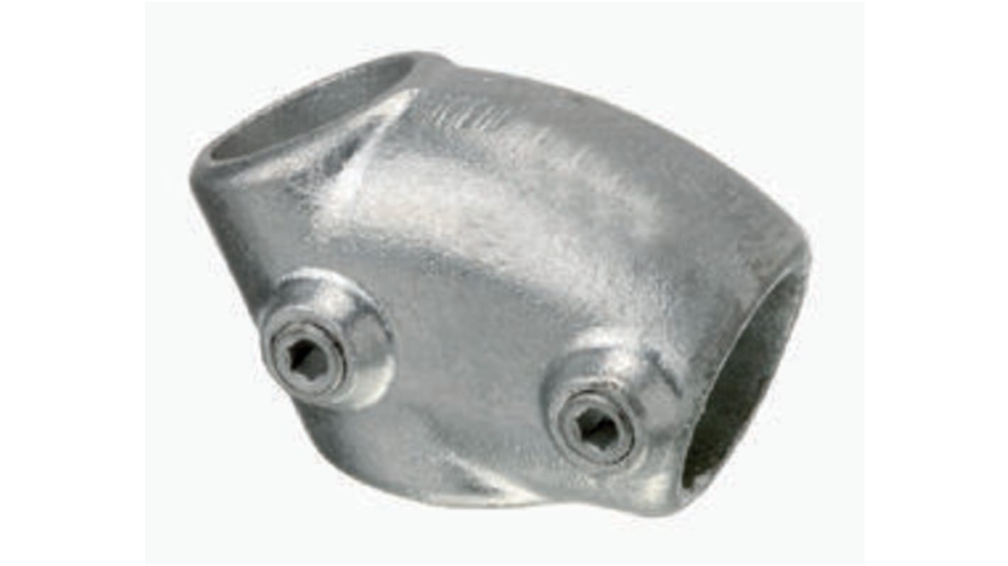 RS PRO T-Connector, Connecting Component, Strut Profile Type 2, Round Tube Size Type 2