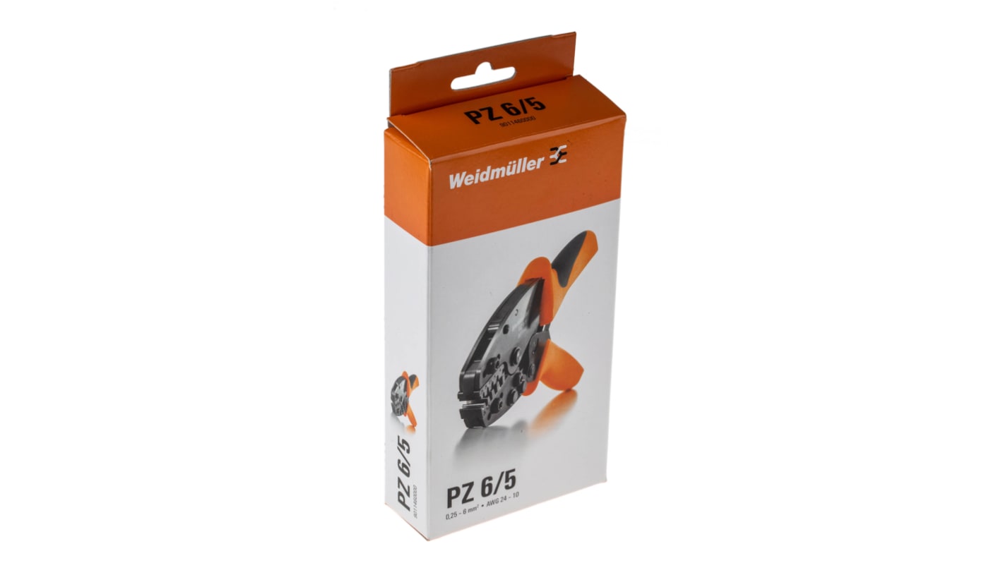 Weidmuller 圧着工具, ワイヤ寸法:24 → 10AWG, 圧着工具, PZ6 Weidmuller 圧着工具, ワイヤ寸法:24 → 10AWG, 圧着工具, PZ6