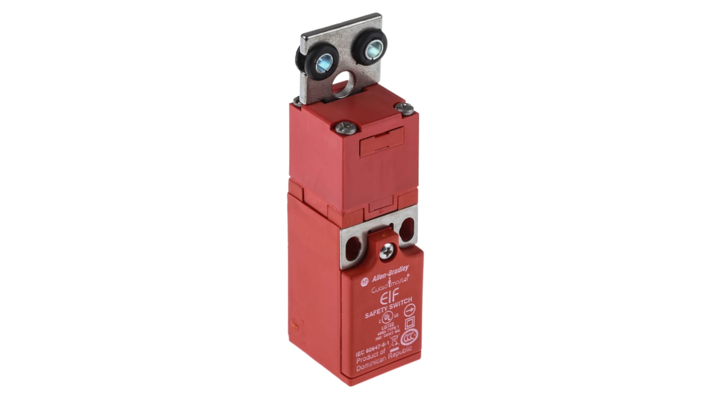 Allen Bradley Guardmaster 安全门开关键控锁, 2常闭, 最大直流600V, 最大交流600V, 最大2.2A, M16接口, IP67, 440K系列
