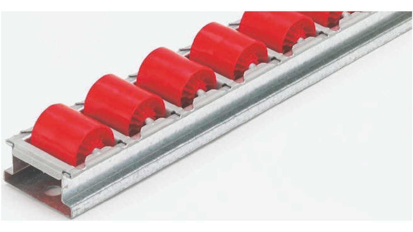 Interroll Conveyor Roller, 25mm Diameter, 26mm Width, 2000mm x 35mm