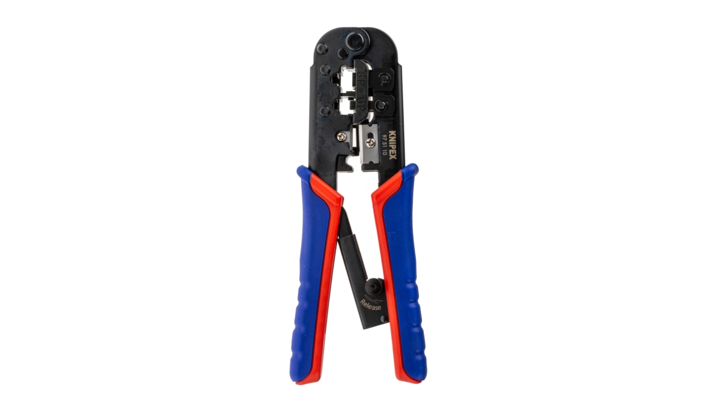 Knipex Hand Ratcheting Crimp Tool for Fiches Western