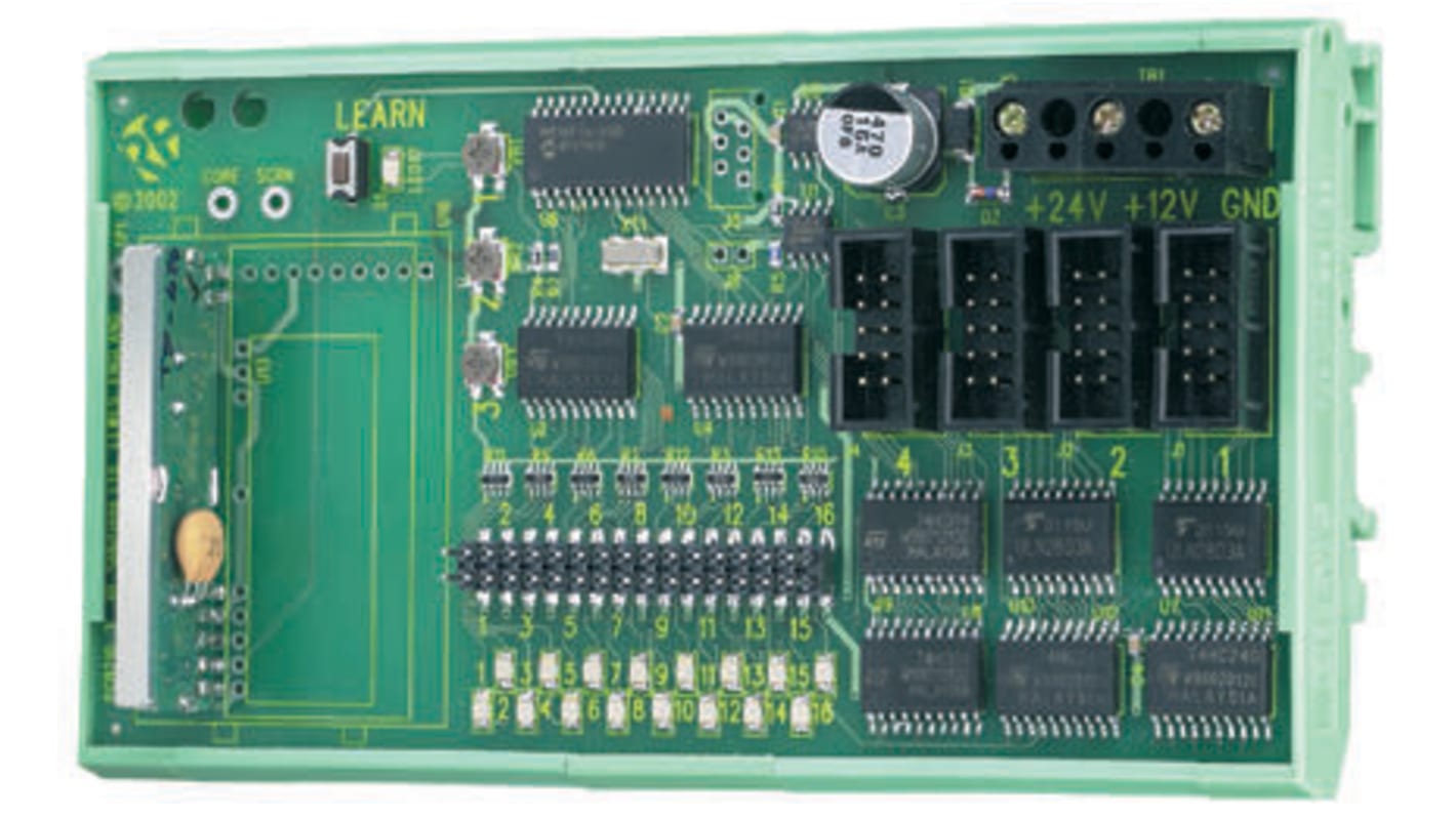 RF Solutions Fernbediensystem, Empfänger 433.92MHz FM 16-Kanäle 12 V, 24 V