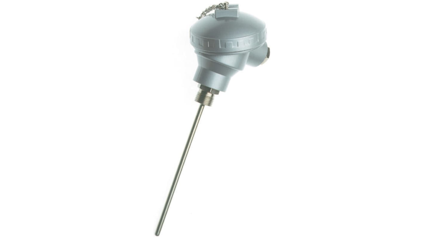 RS PRO PT100温度传感器 RTD温度传感器, 探头Φ6mmx500mm, -50°C∼+450°C