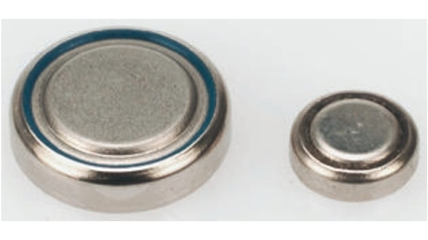 RS PRO LR44 Coin Battery, 1.5V, 11.6mm Diameter