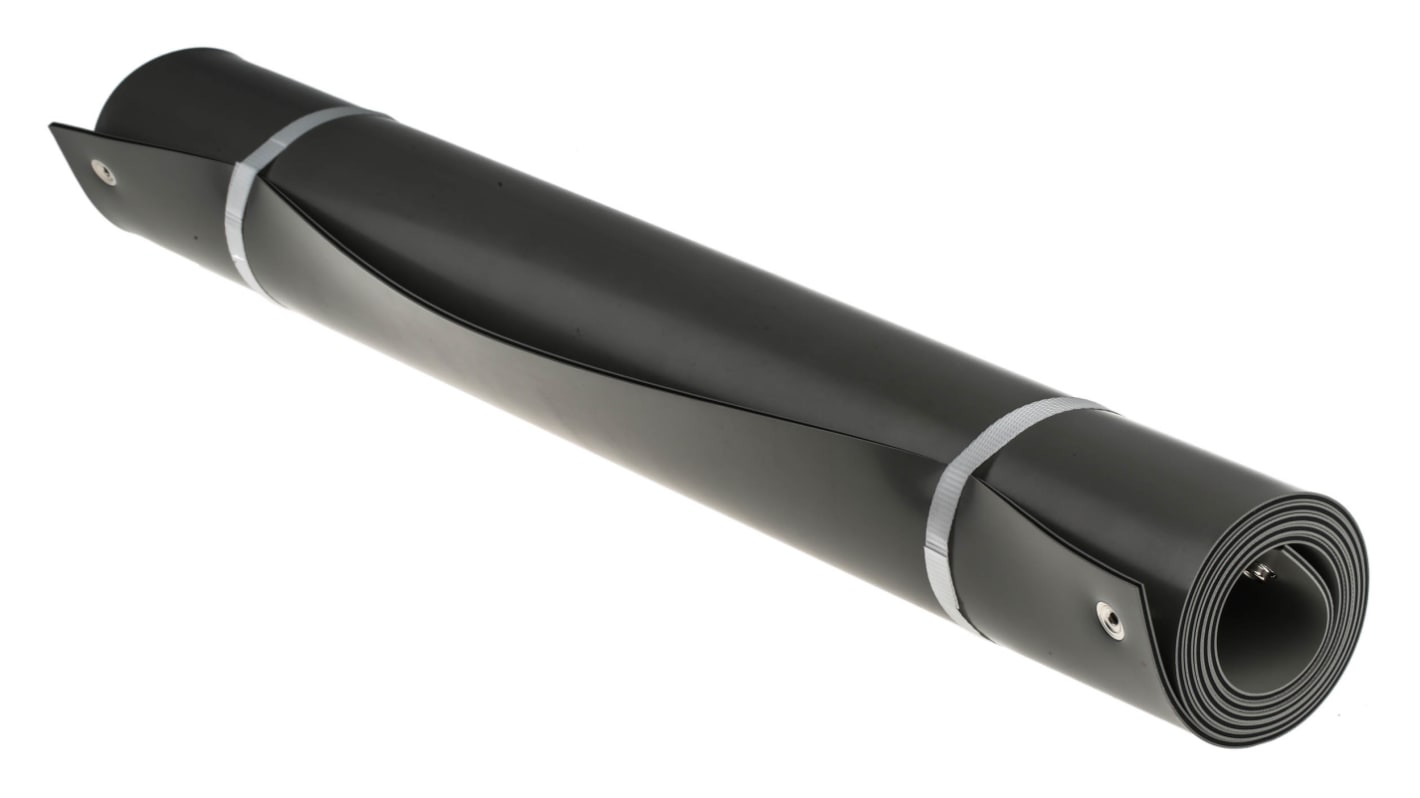 RS PRO 灰色防静电垫, 适用于工作台/地面, 光滑表面, 1.2m长x600mm宽x3.2mm厚