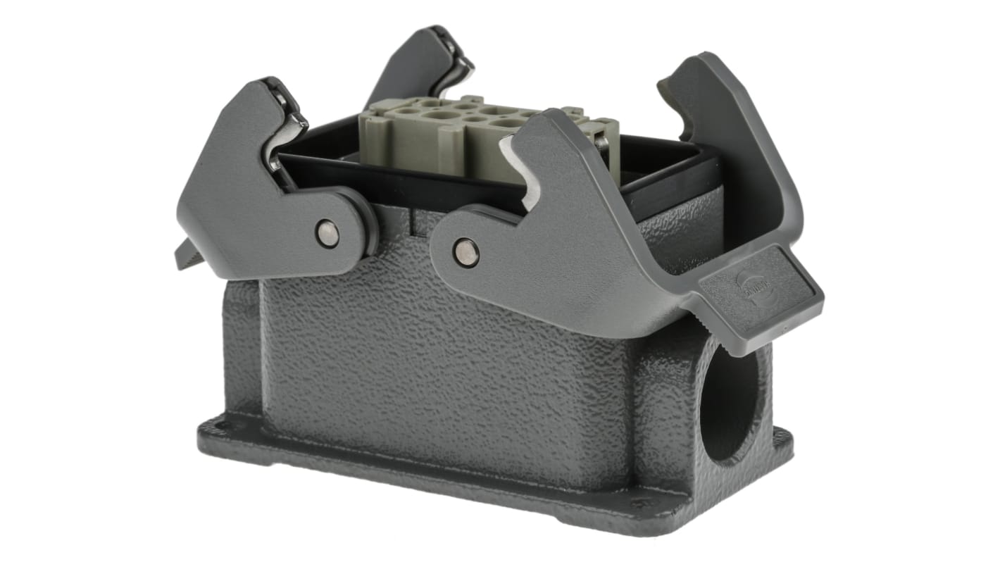 Connecteur industriel HARTING série Han E, 10 Contacts , 16A