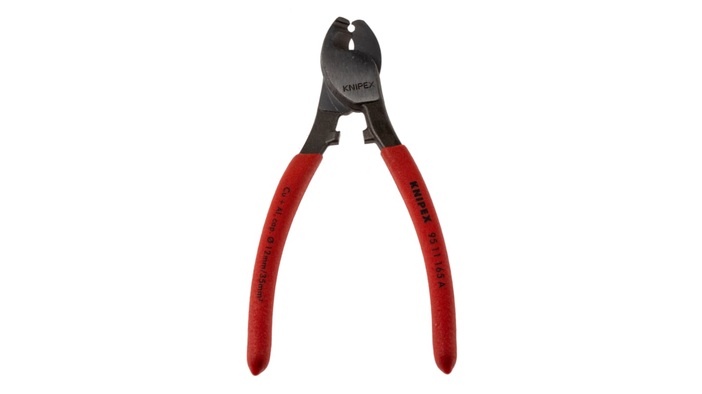 Knipexケーブルカッター ニッパー 全体長さ：165 mm 最大切断