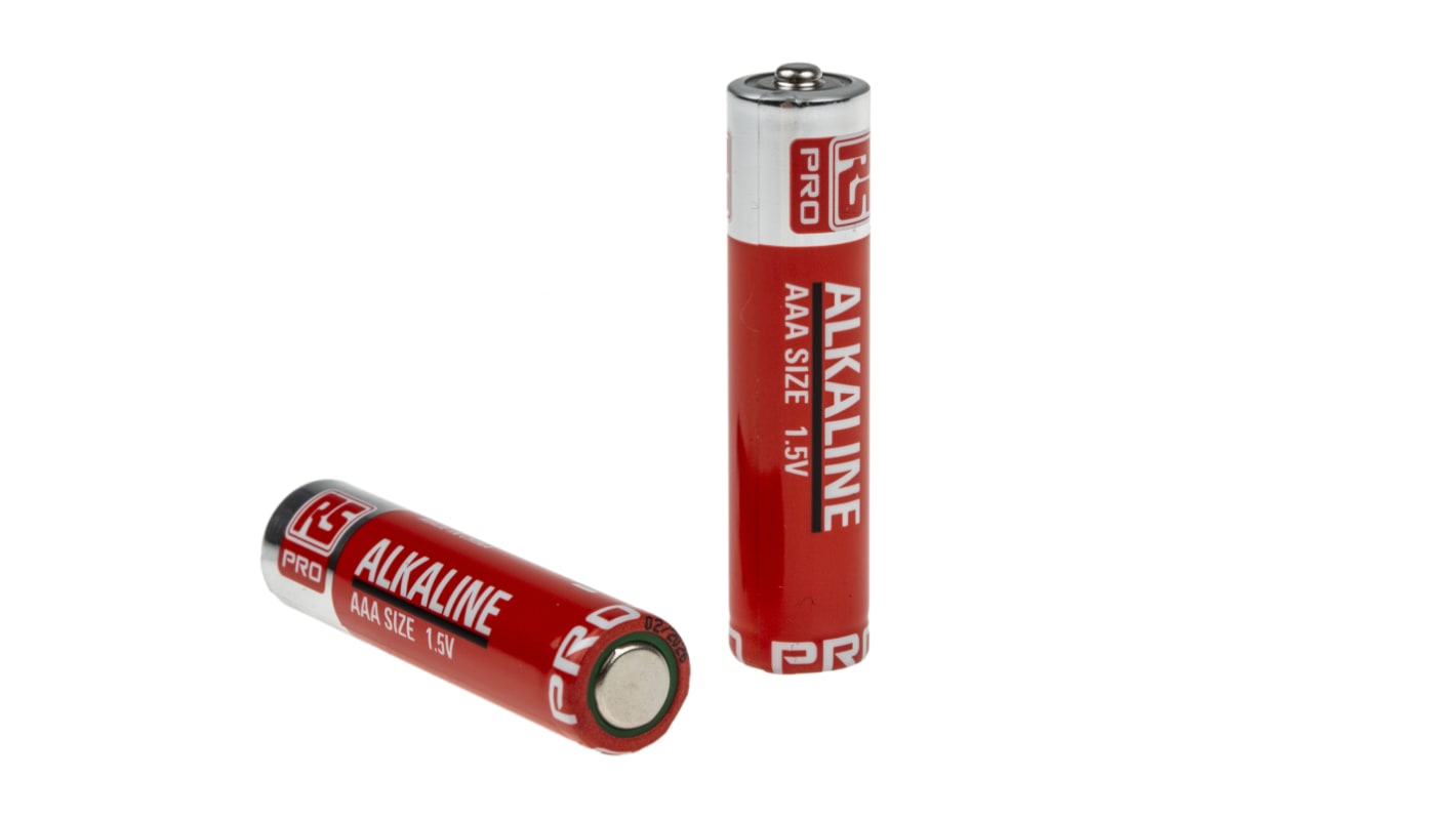 RS PRO RS PRO Alkaline AAA Battery 1.5V