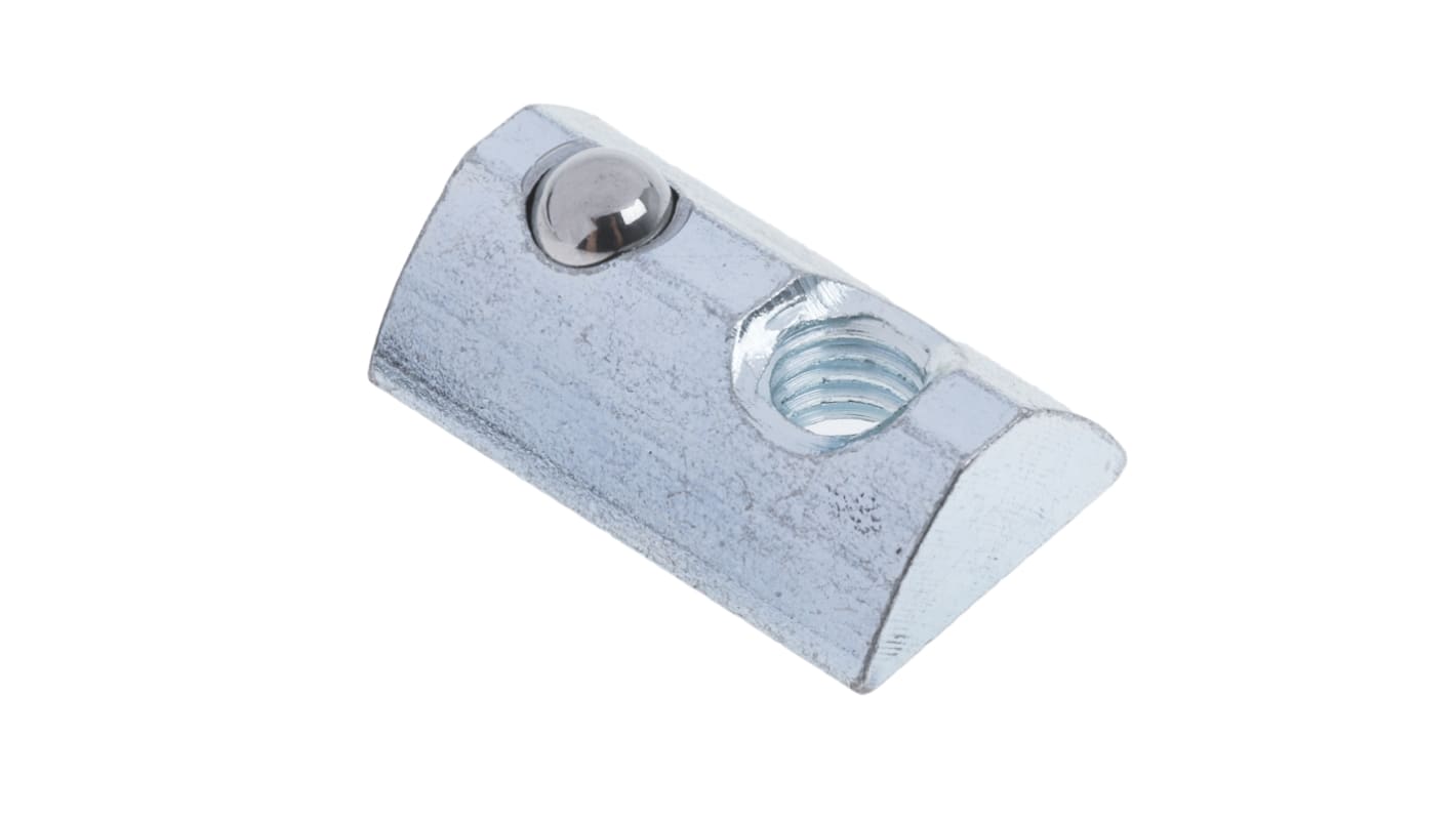 RS PRO M6 T-Slot Nut, Connecting Component, Strut Profile 40 mm, Groove Size 8mm