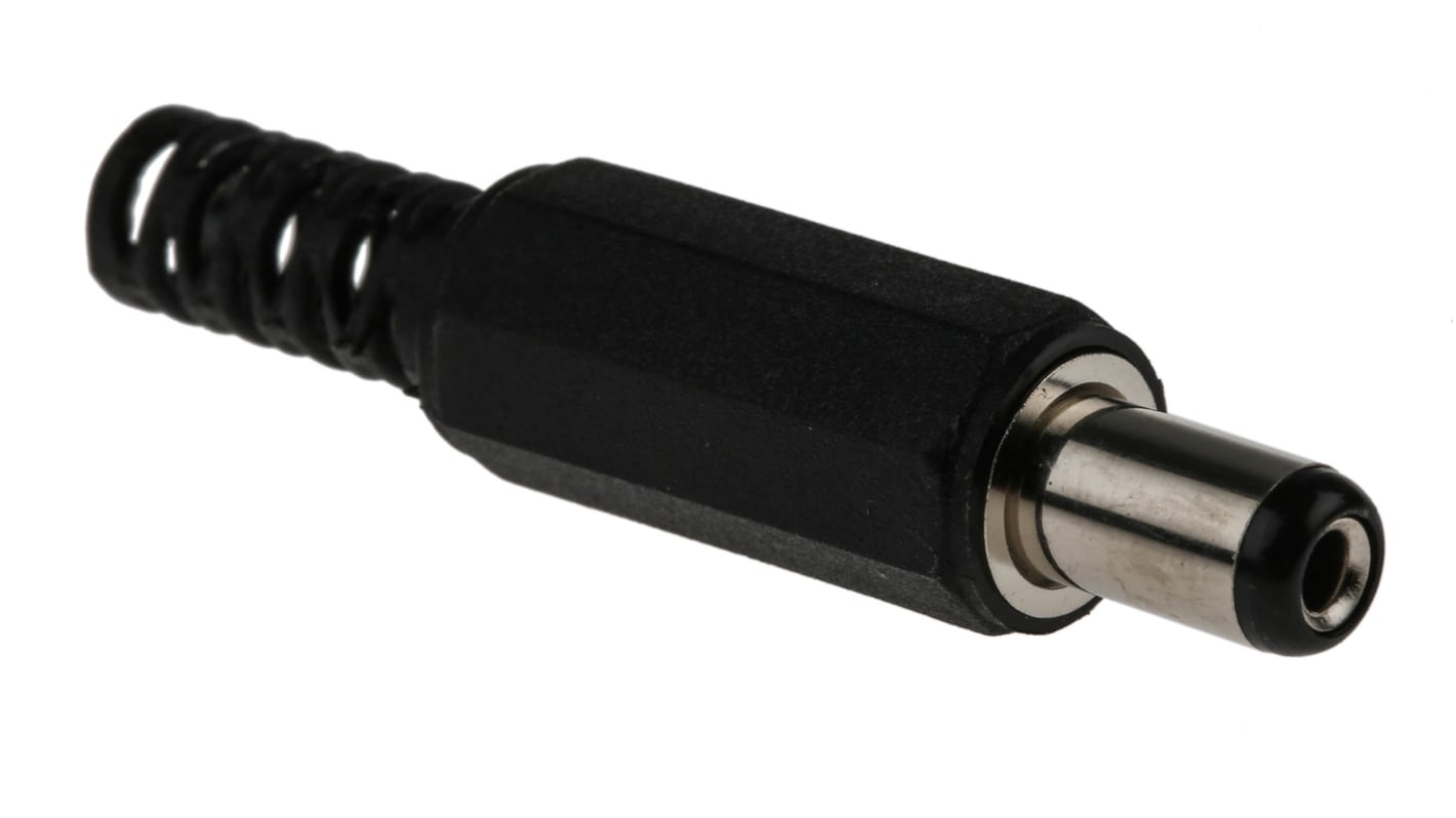 Connettore di alimentazione c.c. RS PRO, 12,0 V, 1.0A, Ø int. 2.1mm, Ø est. 5.5mm, Montaggio su cavo