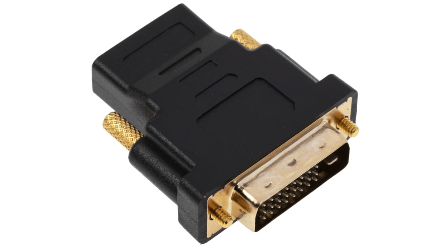 RS PRO Male to DVI-HDMI Female Female Network Adapter