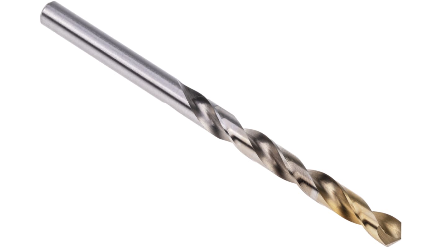 Dormer A002 Series HSS-TiN Twist Drill Bit, 6mm Diameter, 93 mm Overall