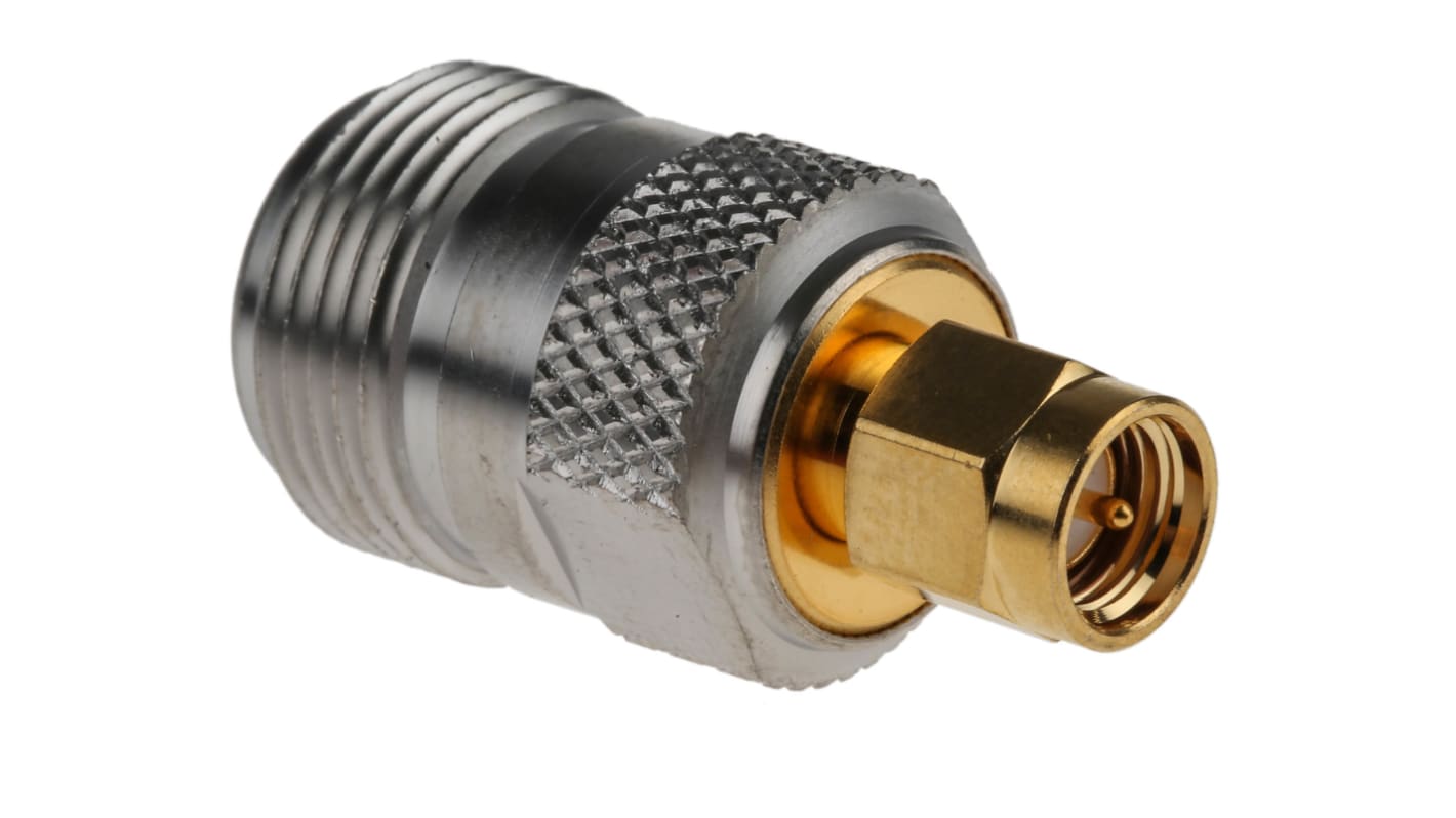 Rosenberger 同軸変換アダプタ SMA - N型 プラグ - ジャック, 32S153-K00L5 | RS