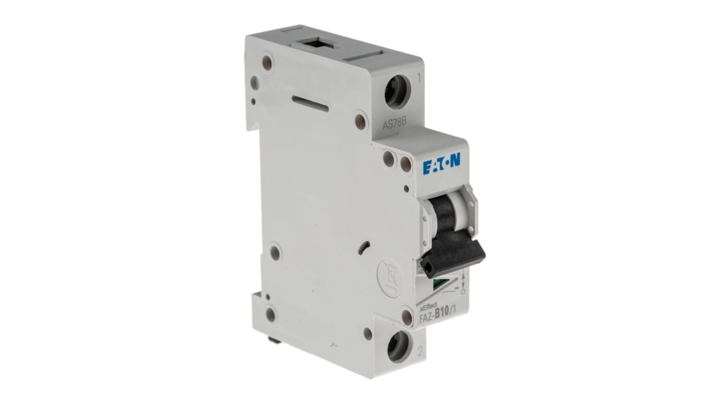 Interruttore magnetotermico Eaton, 1P 10A 10 kA, Tipo B