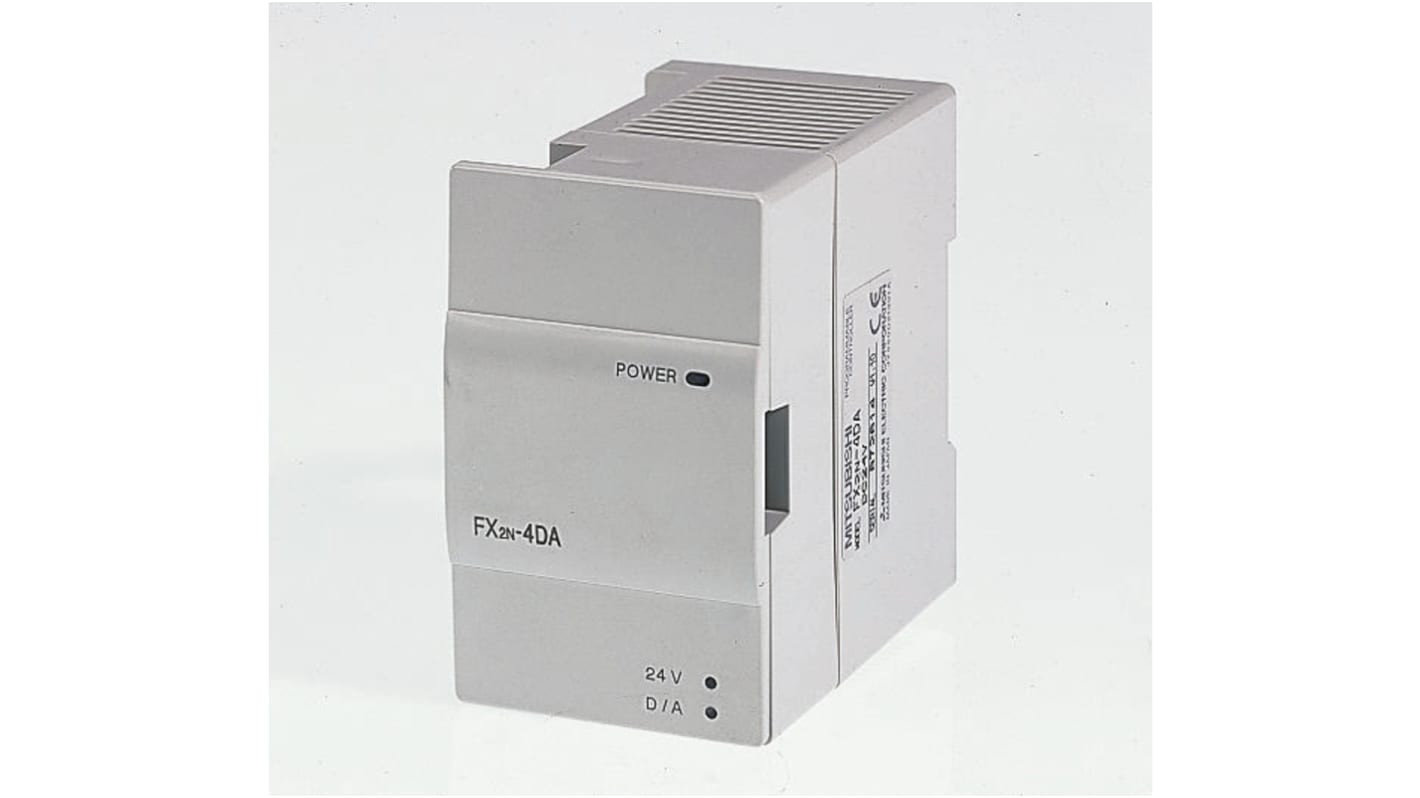 Modulo di espansione PLC Mitsubishi Electric per uso con Serie FX2N, Analogico
